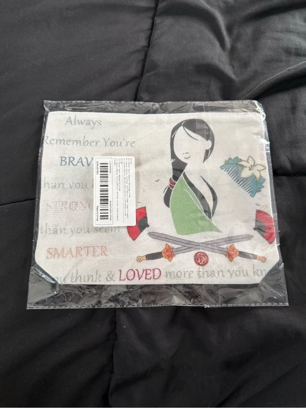 Mulan Makeup Bag